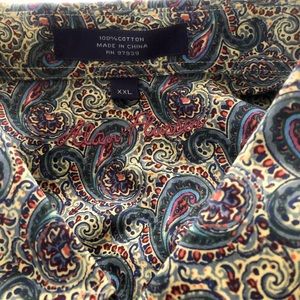 Alan Flusser LS 100% Cotton Shirt